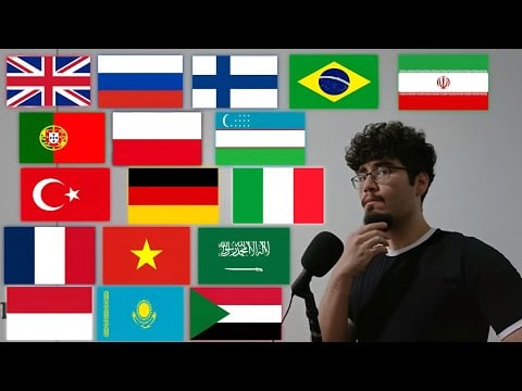 ASMR Saying Chicken in 15 Different Languages 🐔