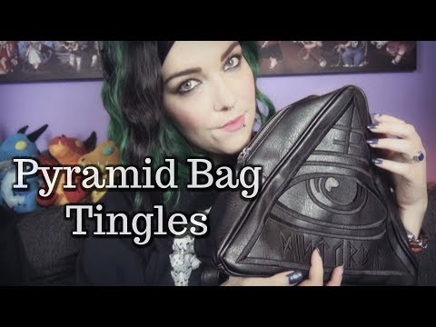 ☆★ASMR★☆ Pyramid Bag Tingles | Update & Tad #56