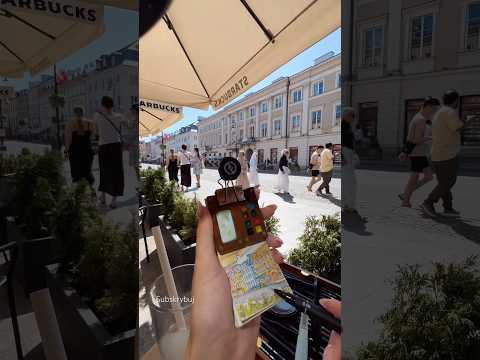 1-10?☺️ Subscribe❤️Mini Painting: Warszawa Poland #art #asmr #sztuka #arte #painting
