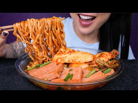 SPICY SAMYANG NOODLE UNCUT REQUESTED EDITION (ASMR EATING SOUNDS) NO TALKING | SAS-ASMR