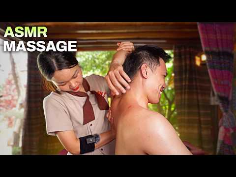 ASMR 🔥 I got a Satisfying Vietnamese Strong Massage for Recovery!