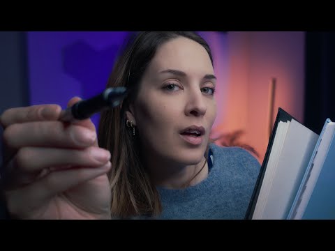Soft Spoken ASMR Friend Takes Your Measurements & Sketches Your Profile for Ultimate Calm