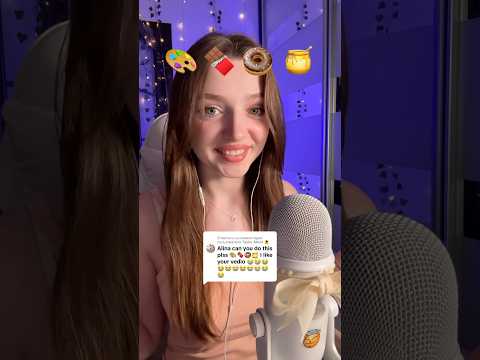 Emoji challenge #asmr #asmrsounds #asmrrelax #asmrtingles #asmrwhispers #asmrsleep #relax #tingles
