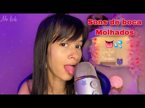 ASMR | 1 HORA DE SONS DE BOCA PROFISSIONAL, NO TALKING - especial 10 mil inscritos