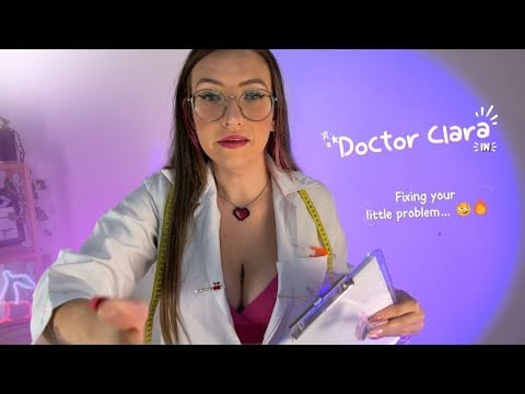 ASMR🎧 - Consulta com a DR.Clara 🩺