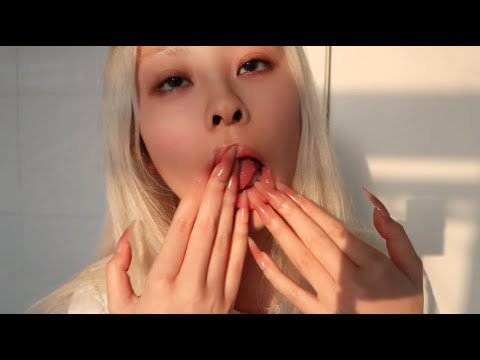 ASMR Mouth Sounds You Never Heard *feat.long nails biting*