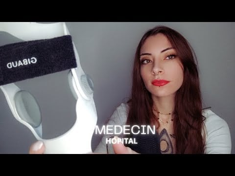 ASMR FRANCAIS | ROLEPLAY MEDECIN HOPITAL | CHUCHOTEMENT