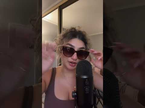 emoji asmr challenge 😚✋🏼🕶️🥄 #asmr