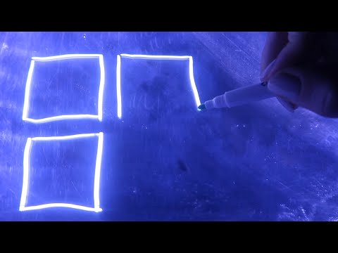 ASMR Visual Riddles ☆ Glow-in-the-Dark Markers + Lo-Fi Headphone Mic