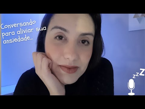 ASMR - Cuidando de você para aliviar sua ansiedade (conta gotas; toque na tela e sussurros)