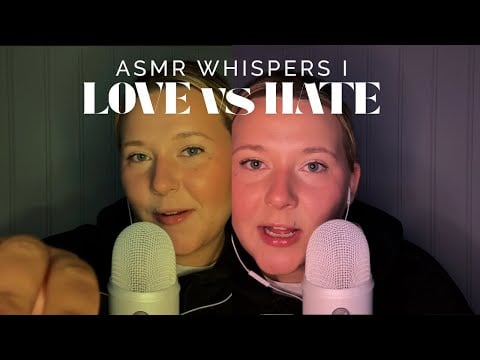 ASMR whispers I LOVE... and the ones I can’t stand 👀