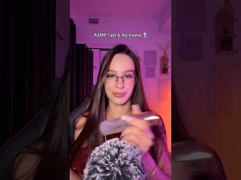 Fast & Agressive ASMR triggers 🌪️ Tapping, scratching, visuals #asmr #asmrvideo #sleep #tingles