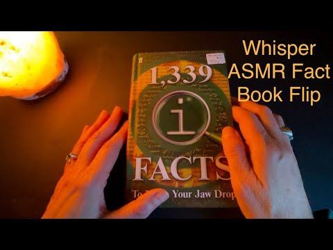 Is this a Fact Book for real? Is it British? ~ ASMR Whisper Voice