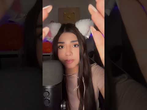ASMR   Reviso tu carita 🤭🤭 YT： Anny ASMR 🌸 #asmr #asmrsounds #asmrrol