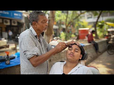 Waris Barber AMAZING $5 Indian Cosmic Head Massage | Best For Stress Relief & Instant Sleep | ASMR