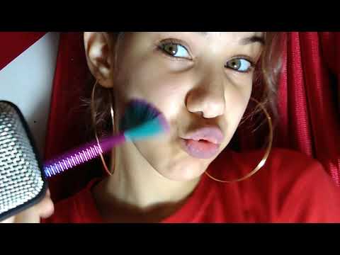 Microphone test..1.2.3...(mouth sounds,tapping,water sounds)