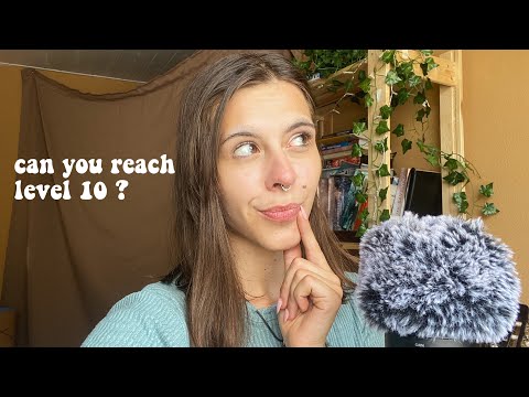 ASMR Can You Reach Level 10 Before Falling Asleep ? ✨😴🎀