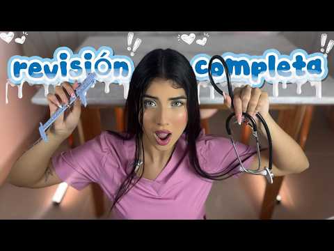 ROLEPLAY DOCTORA TE EXAMINA POR COMPLETO ASMR