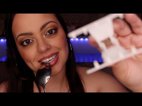 ASMR| Collecting & Eating your Bad Energy (PERSONAL ATTENTION & VISUAL TRIGGERS)
