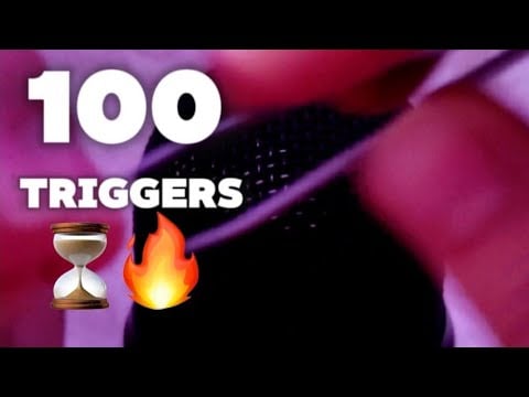 ASMR 100 Triggers in 19 Minutes ✨ Tingly Trigger Assortment for Sleep & Relaxation ☁️ (No Talking)