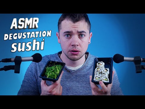 ASMR : JE MANGE DES SUSHIS( JE DETESTE CA ! )