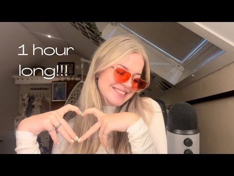 asmr | 1 YEAR ANNIVERSARY FOR MY CHANNEL WOOO!!!