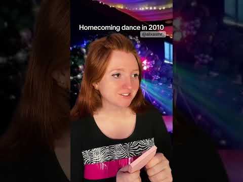 Homecoming dance in 2010 #asmr #hoco #school #nostalgia
