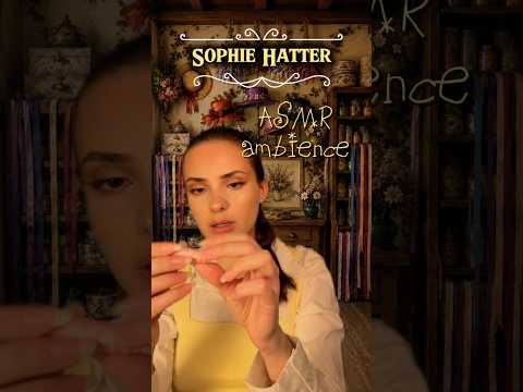 Studio Ghibli ASMR 🎩 Sophie Hatter shop ambience #asmr #asmrvideo #asmrsounds #studioghibli