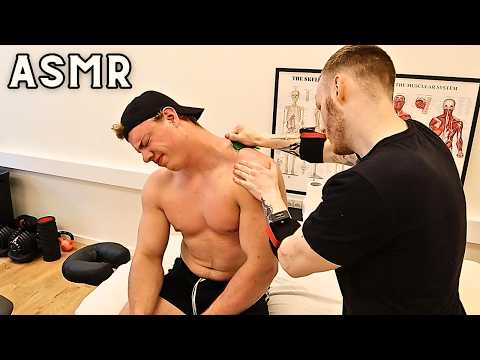 Strong Massage to Viking Bodybuilder | ASMR