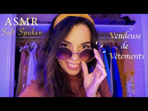 ASMR FR ~ Avec ou Sans écouteurs 💕 RP Vendeuse/Boutique de Vêtements 👗 (Voix Douce/ Soft Spoken)