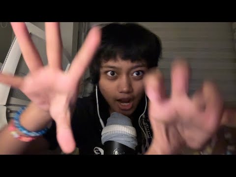chaotic unhinged stimulating asmr (tingly tho)