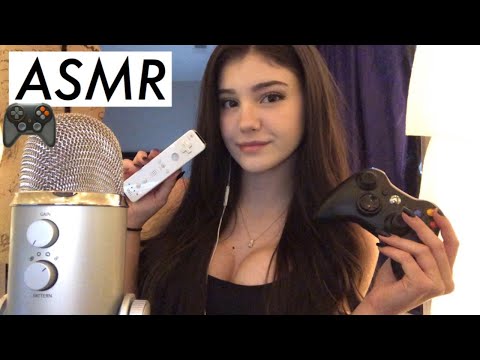 ASMR | Video Game Controller Sounds For You To Relax (Tapping, Mouth Sounds, Whispering)