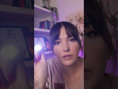 Orbital eye exam ASMR (follow the light and other visual tests) 🔦👁️⭐️ #asmr