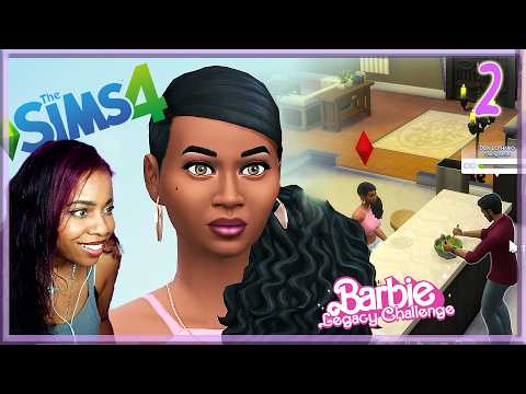 WHAT'S GOING ON WITH DON?!! ✨THE SIMS 4 | BARBIE LEGACY CHALLENGE Ep 2 (Relaxing Gameplay)