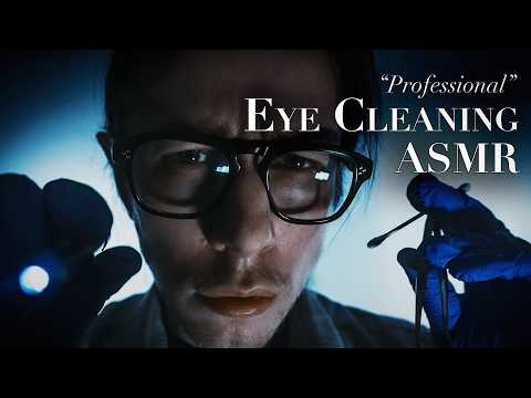 ASMR Professional Eye Cleaning & Silly Examination (Whispered Personal Attention For Sleep)