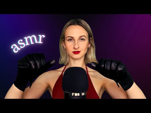 4K ASMR | New Leather Gloves (100% Sensitivity)