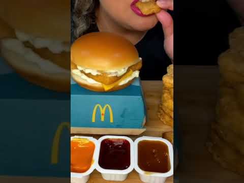 McDonald’s Feast #shorts #asmr