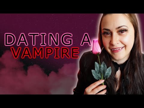 ASMR Vampire Tastes You While On A Date With Leather Jacket Sounds