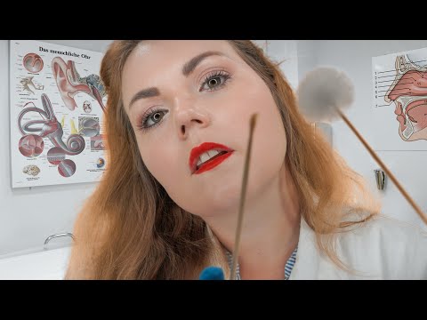 ASMR Deutsch: Intensive Ohrreinigung & Ohr-Massage 👂 (Ear Cleaning / ASMR Ohren-Arzt Roleplay)