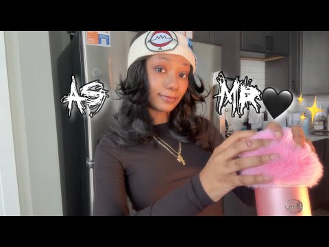 ASMR Fluffy Mic Scratching 🎙️💖