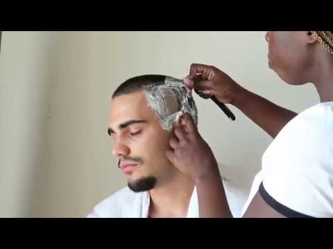 ASMR- Full Head Barber Treatment with Old school Straight Razor (My Birthday Edition)