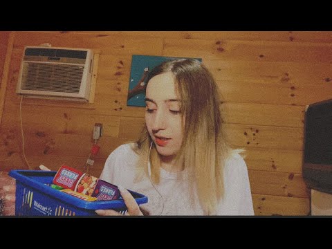 ASMR grocery store check out role-play