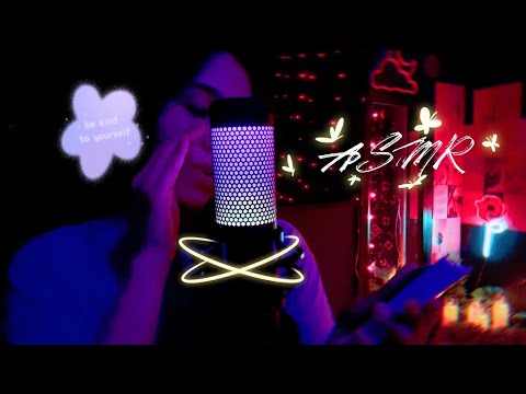 ASMR Positive Affirmations ~ Hand movements asmr | asmr mouth sounds