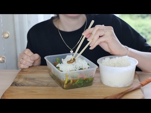 ASMR Eating Sounds | Chop Suey Vegetable Curry | No Talking | Mukbang 먹방