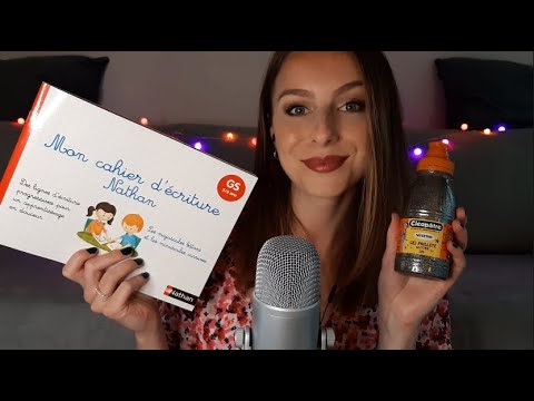 ASMR - DÉTENDS-TOI avec ces affaires d'ÉCOLE 👩‍🏫 - Whispers