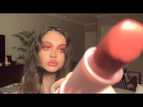 ASMR assorted makeup triggers