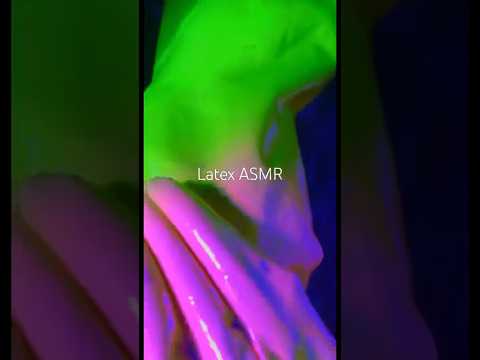 Latex and oil #asmr