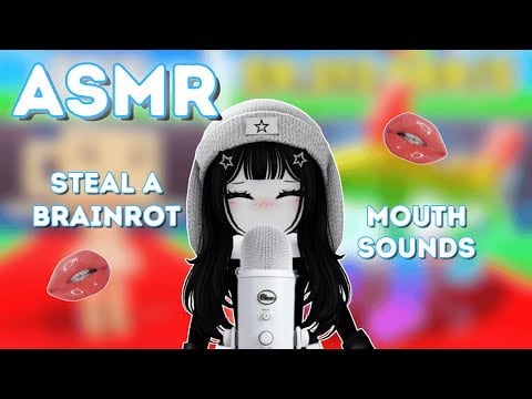Roblox ASMR ~ 1 HOUR Steal a Brainrot + Mouth Sounds