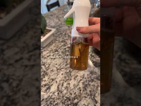 Hair growth water #rosemary #haircare #asmr #hair #asmrroutine #haircareroutine
