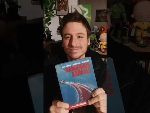 ASMR Steelbook Dangerous Animals #asmr #bluray #unboxing #asmrfrançais